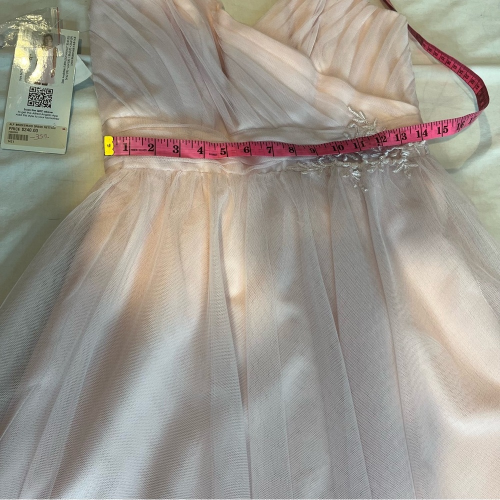 ALFRED Angelo Modern Vintage Style Ballerina Chiffon Bridesmaid Prom Dress NWT - Picture 11 of 16